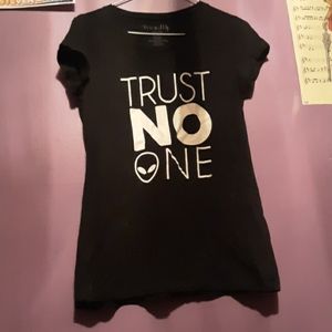 Trust No 👽ne (Black shirt)